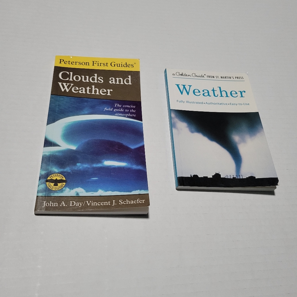 Set of 2 Nature Guide Books, Golden Guide and Peterson Field Guide Softcover